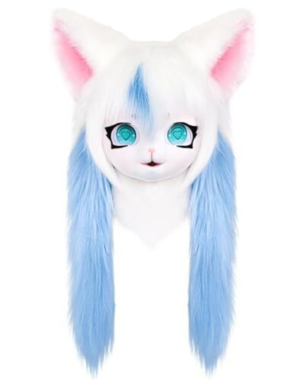 2756 Cosplay Fursuit Headgear Animal Head Cat Mask Halloween Masquerade